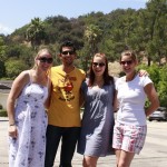 Wir mit unserem Host Alberto in den Hollywood Hills